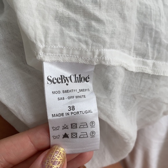 Chloe plisse blouse - Picture 6 of 8